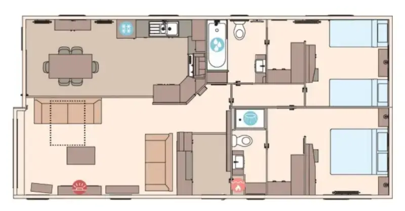 Floorplan for The Kielder