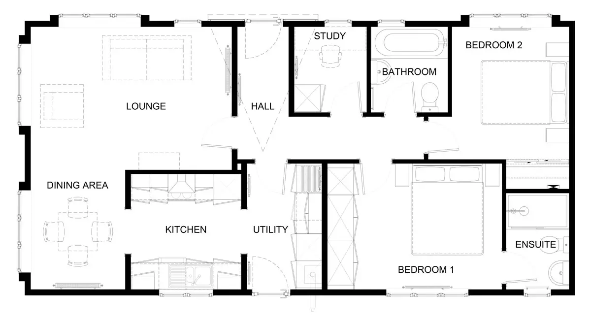 Floorplan for Warkton
