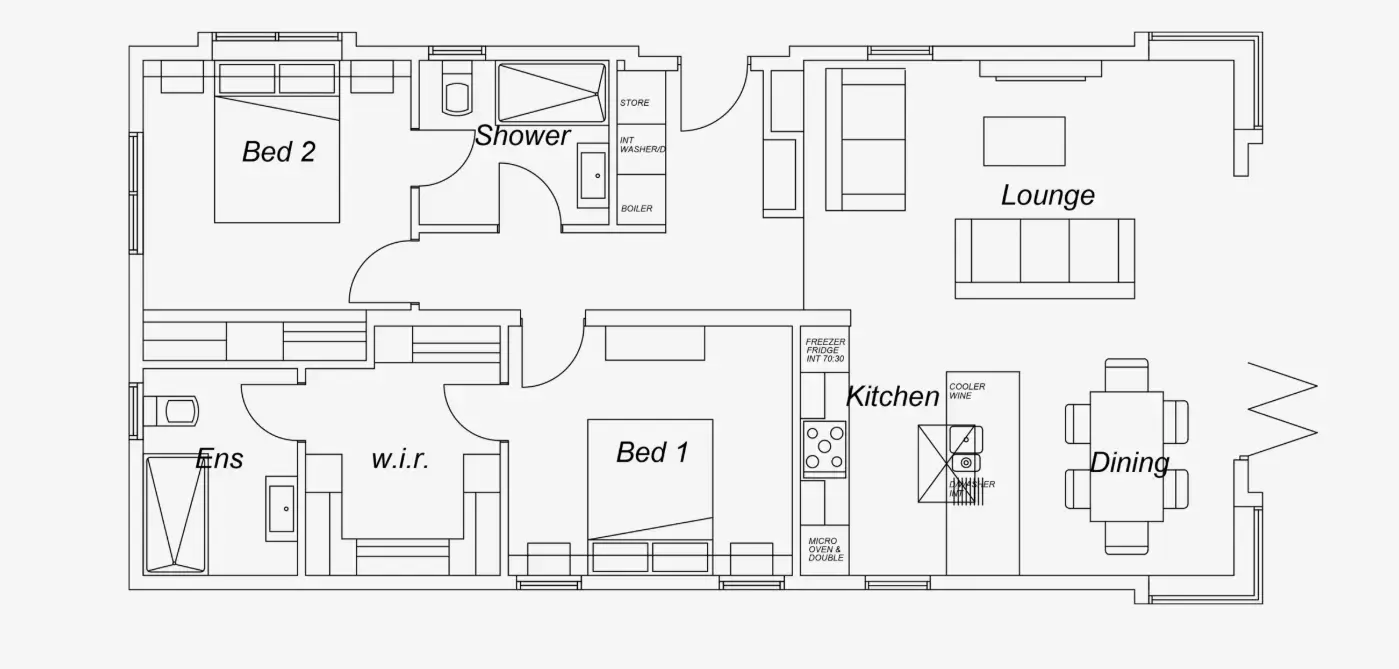 Floorplan for Tallow