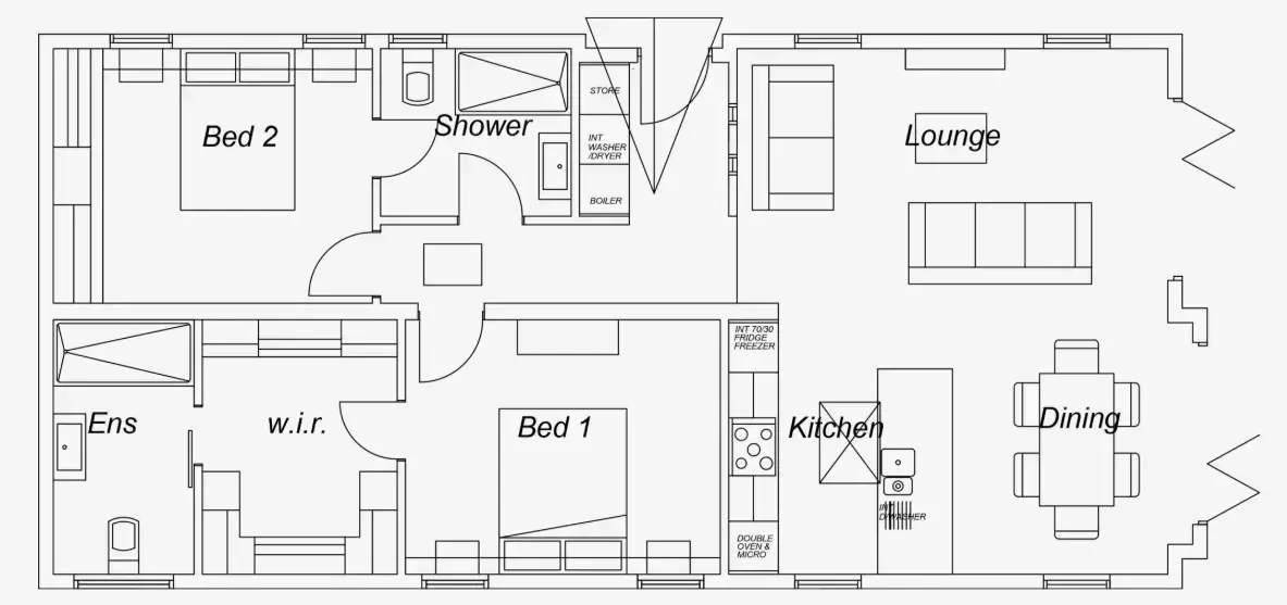 Floorplan for Tamarack