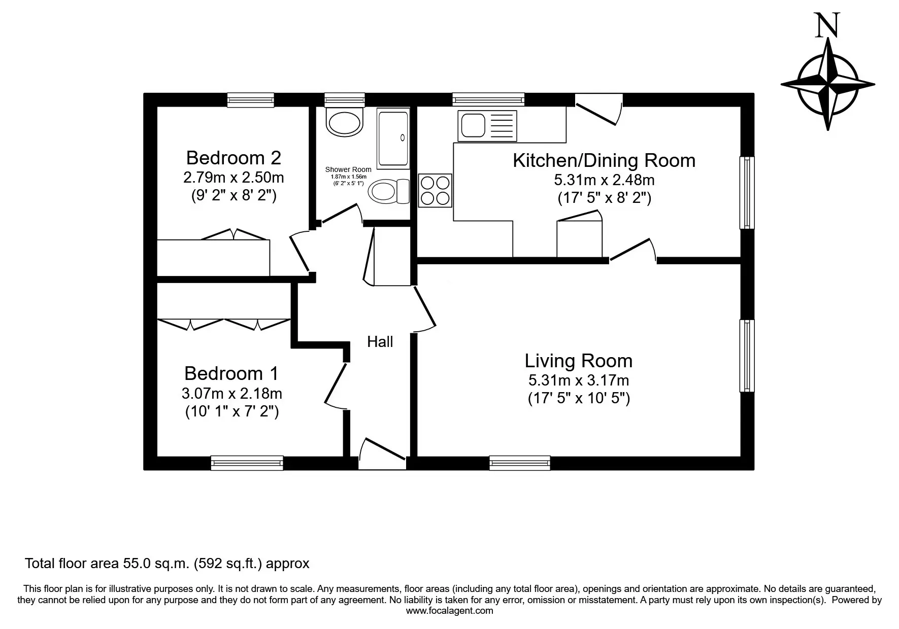 Floorplan for Rockingham