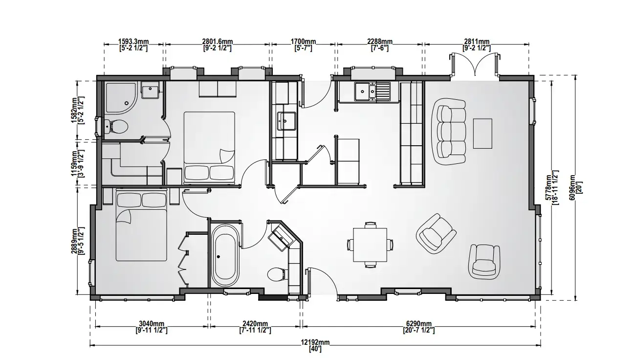 Floorplan for Wentwood