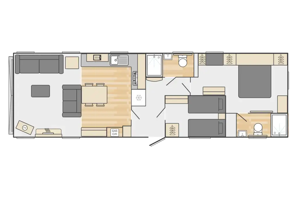 Floorplan for Vendee