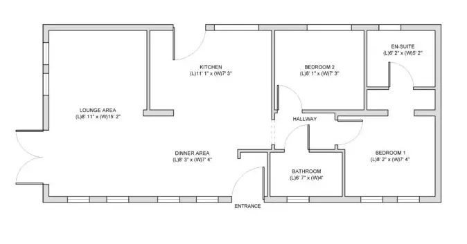 Floorplan for Newmarket