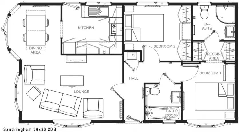 Floorplan for Sandringham