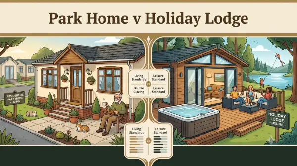Member contribution for Park Homes vs. Holiday Lodges: Understanding the Differences for Living and Leisure