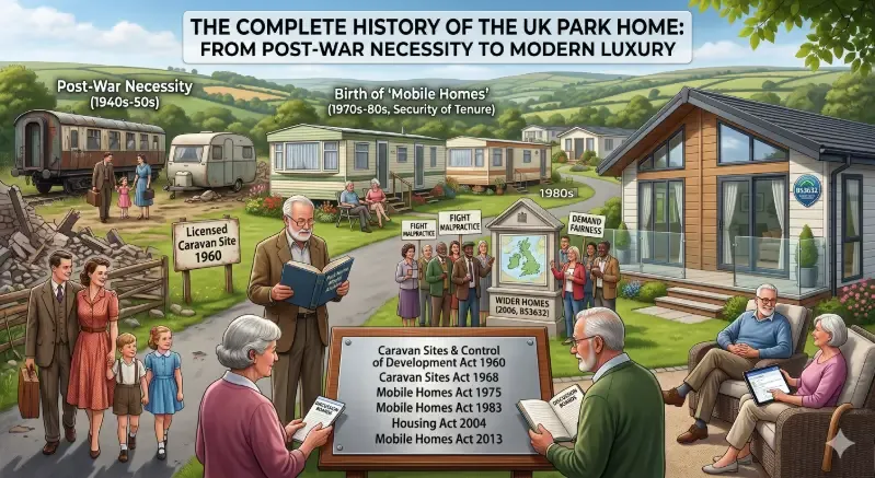 Member contribution for From Post-War Necessity to Modern Luxury: The Complete History of the UK Park Home,